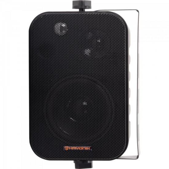 Caixa de Som Ambiente c/ Trafo HAYONIK Ambience Line MSB406N 70V 25W PT por 0,00 à vista no boleto/pix ou parcele em até 1x sem juros. Compre na loja Mundomax!