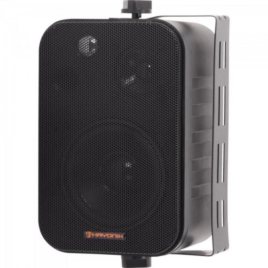 Caixa de Som Ambiente c/ Trafo HAYONIK Ambience Line MSB406N 70V 25W PT por 0,00 à vista no boleto/pix ou parcele em até 1x sem juros. Compre na loja Mundomax!