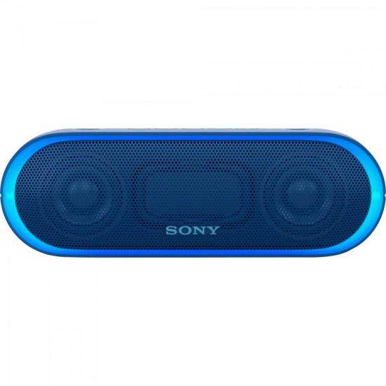 Caixa Multimídia 20W Wireless Bluetooth/NFC SRS-XB20/L Azul SONY por 0,00 à vista no boleto/pix ou parcele em até 1x sem juros. Compre na loja Mundomax!