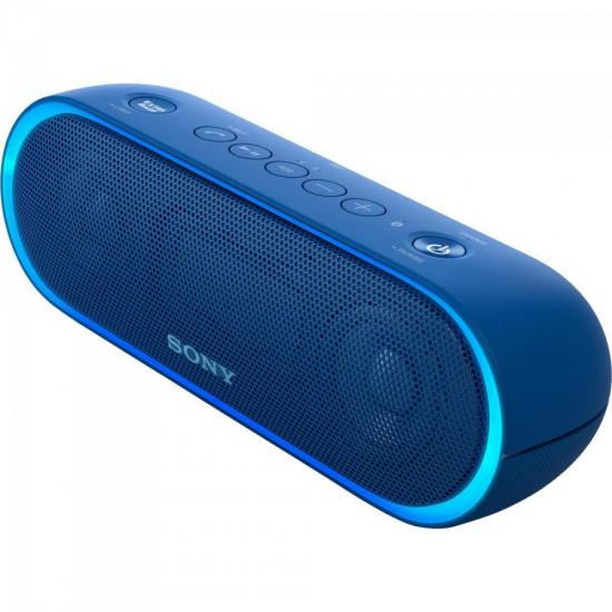 Caixa Multimídia 20W Wireless Bluetooth/NFC SRS-XB20/L Azul SONY por 0,00 à vista no boleto/pix ou parcele em até 1x sem juros. Compre na loja Mundomax!