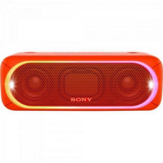 Caixa Multimídia 30W Wireless Bluetooth/NFC SRS-XB30/R Vermelha SONY por 0,00 à vista no boleto/pix ou parcele em até 1x sem juros. Compre na loja Mundomax!