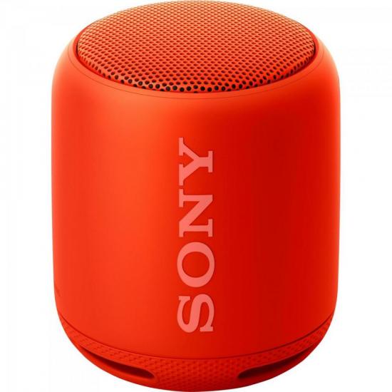 Caixa Multimídia 10W Wireless Bluetooth/NFC SRS-XB10/R Vermelha SONY por 0,00 à vista no boleto/pix ou parcele em até 1x sem juros. Compre na loja Mundomax!