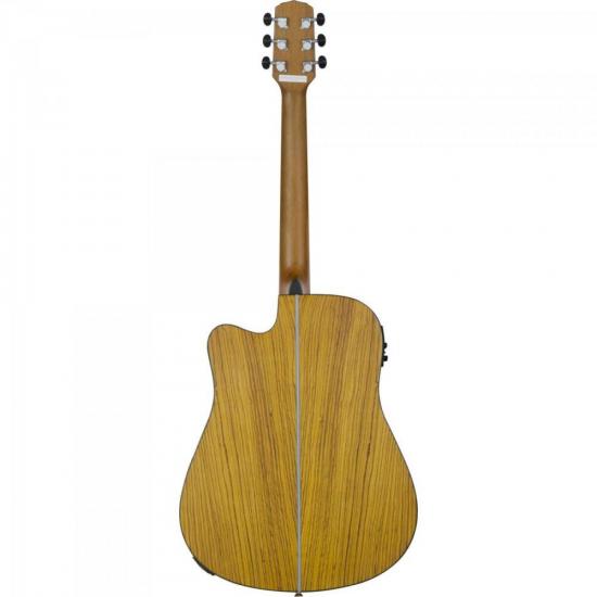 Violão Giannini GF1D CEQ Eletroacústico Aço Zebra Wood por 940,00 à vista no boleto/pix ou parcele em até 10x sem juros. Compre na loja Mundomax!