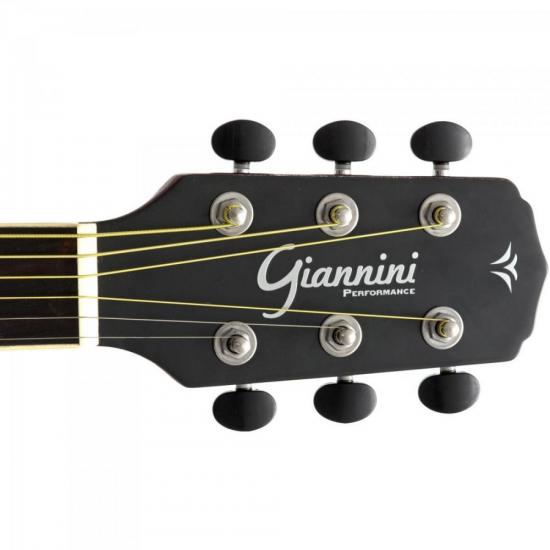 Violão Giannini Gf1d Ceq Aço Natural por 754,90 à vista no boleto/pix ou parcele em até 10x sem juros. Compre na loja Mundomax!