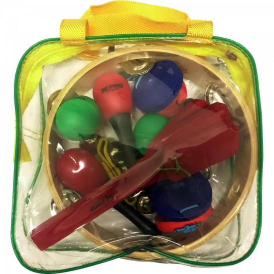 Bandinha Rítmica 6 Instrumentos LT6 Diversas Cores XPRO por 165,90 à vista no boleto/pix ou parcele em até 6x sem juros. Compre na loja Mundomax!