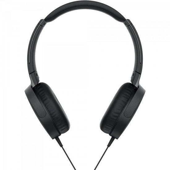 Fone de Ouvido com Microfone MDR-XB550AP/B Preto SONY por 0,00 à vista no boleto/pix ou parcele em até 1x sem juros. Compre na loja Mundomax!