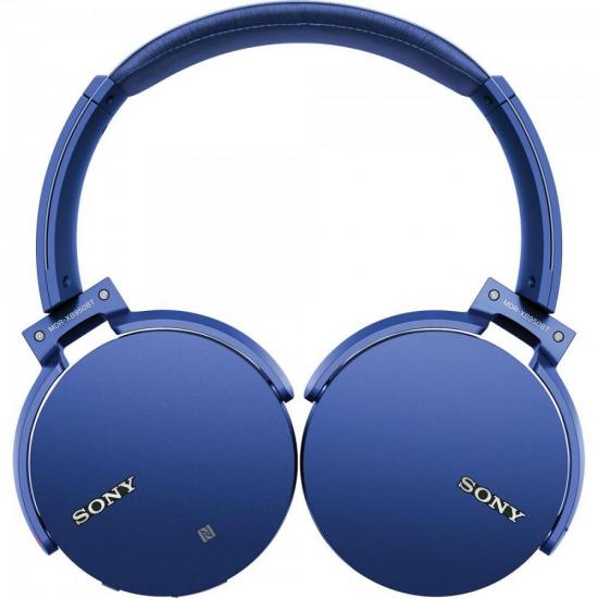 Fone de Ouvido com Microfone MDR-XB550AP/L Azul SONY por 202,90 à vista no boleto/pix ou parcele em até 8x sem juros. Compre na loja Mundomax!