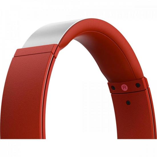 Fone de Ouvido com Microfone MDR-XB550AP/R Vermelho SONY por 0,00 à vista no boleto/pix ou parcele em até 1x sem juros. Compre na loja Mundomax!