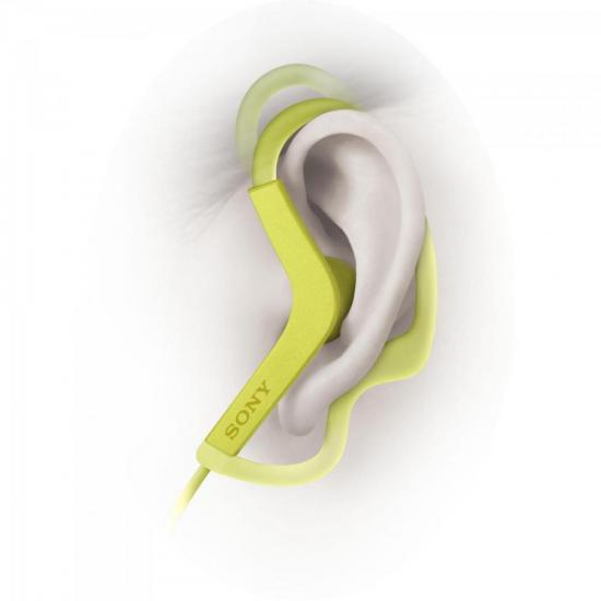 Fone de Ouvido Esportivo Resistente à Água EXTRA BASS MDR-AS210/Y por 0,00 à vista no boleto/pix ou parcele em até 1x sem juros. Compre na loja Mundomax!