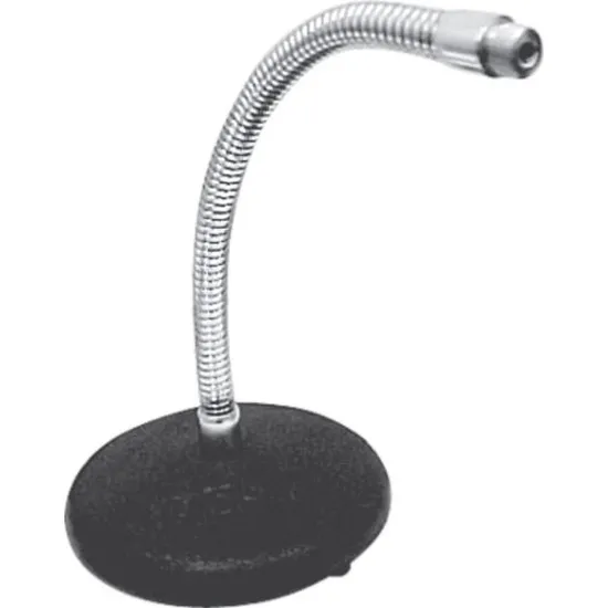 Pedestal Para Microfone de Mesa Haste Flexível Base Redonda D15 CSR (6330)