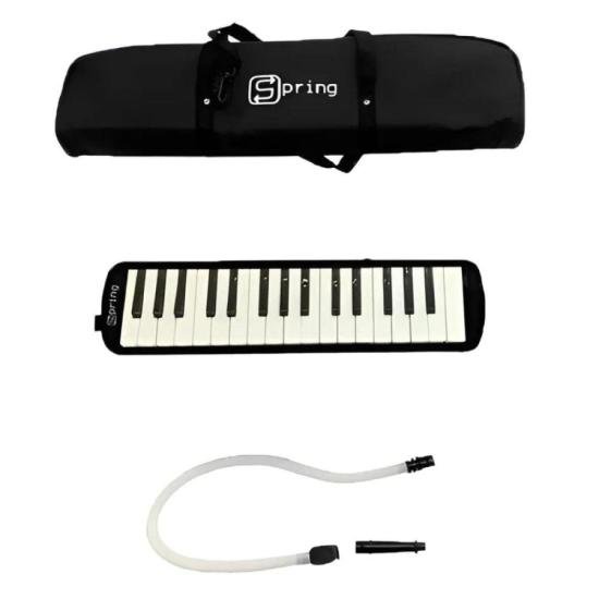 Escaleta Spring SG-32 Teclas Preto por 125,00 à vista no boleto/pix ou parcele em até 5x sem juros. Compre na loja Mundomax!