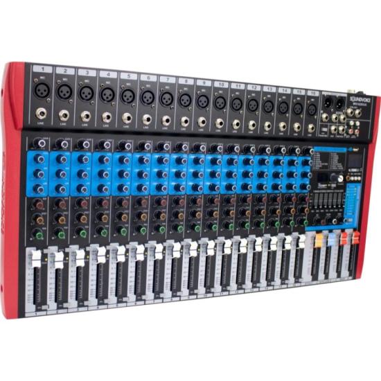 Mesa de Som Soundvoice MS162 EUX 16 Canais por 1.959,00 à vista no boleto/pix ou parcele em até 12x sem juros. Compre na loja Mundomax!