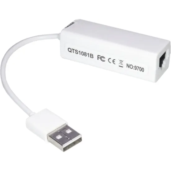 Conversor USB 2.0 x RJ45 ADAP0040 Branco STORM por 32,90 à vista no boleto/pix ou parcele em até 1x sem juros. Compre na loja Mundomax!