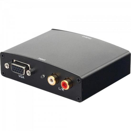 Conversor VGA Para HDMI ADAP0039 Preto STORM por 110,90 à vista no boleto/pix ou parcele em até 4x sem juros. Compre na loja Mundomax!