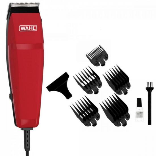 Máquina de Corte 220V EASY CUT Vermelha WAHL por 77,90 à vista no boleto/pix ou parcele em até 3x sem juros. Compre na loja Mundomax!