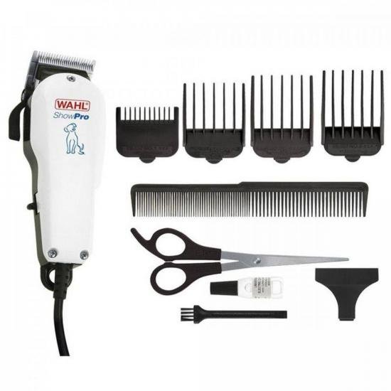 Máquina de Tosa Animal Wahl Show Pro 127V por 350,99 à vista no boleto/pix ou parcele em até 10x sem juros. Compre na loja Mundomax!