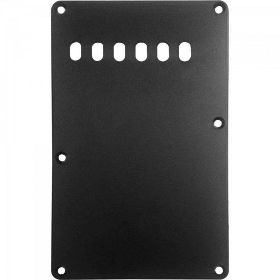 Escudo Para Guitarra Strato Traseiro 67D Preto PHX por 0,00 à vista no boleto/pix ou parcele em até 1x sem juros. Compre na loja Mundomax!