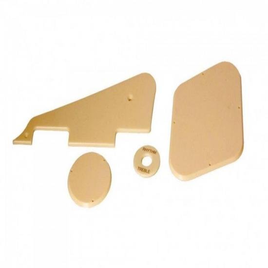 Kit Escudo para Guitarra LP 67E C Creme PHX por 0,00 à vista no boleto/pix ou parcele em até 1x sem juros. Compre na loja Mundomax!