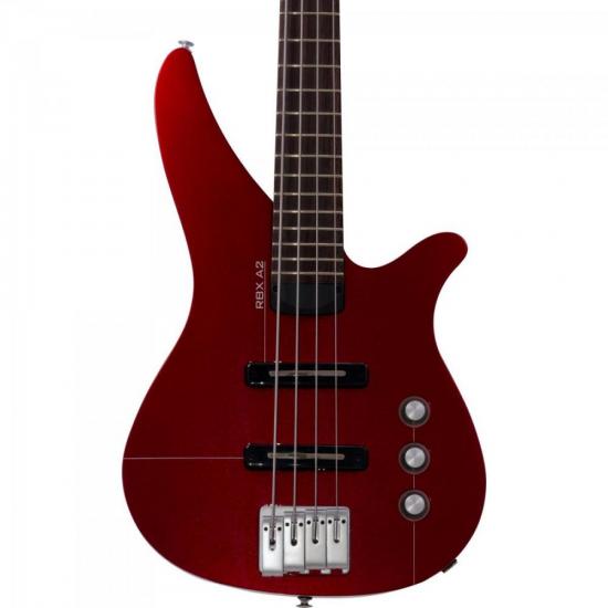 Contrabaixo YAMAHA Ativo 4 Cordas RBXA2 Red Metallic por 0,00 à vista no boleto/pix ou parcele em até 1x sem juros. Compre na loja Mundomax!