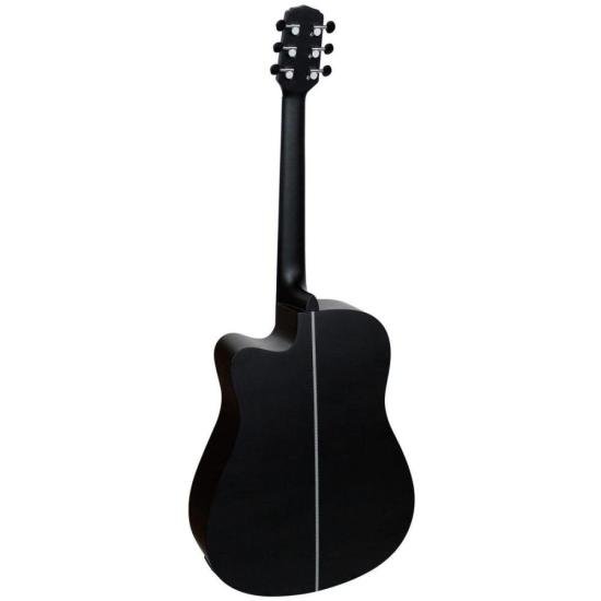 Violão Giannini GF1D CEQ Eletroacústico Aço Satin Black por 959,00 à vista no boleto/pix ou parcele em até 10x sem juros. Compre na loja Mundomax!
