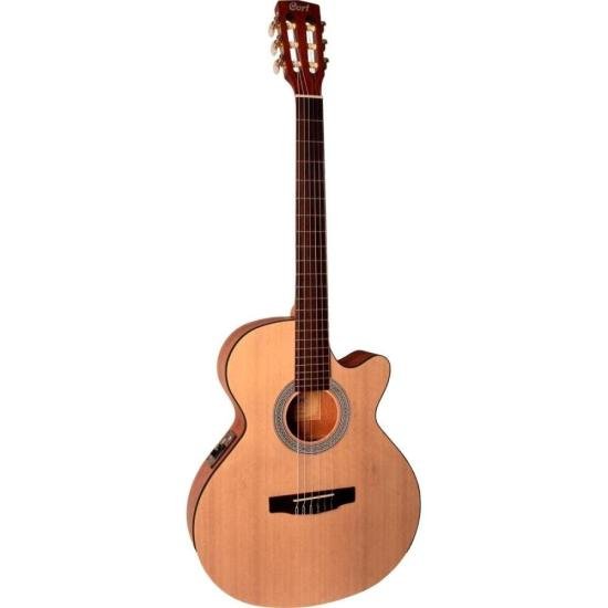 Violão Eletroacústico Cort Cec1 Nylon Cutway Natural por 1.699,99 à vista no boleto/pix ou parcele em até 12x sem juros. Compre na loja Mundomax!