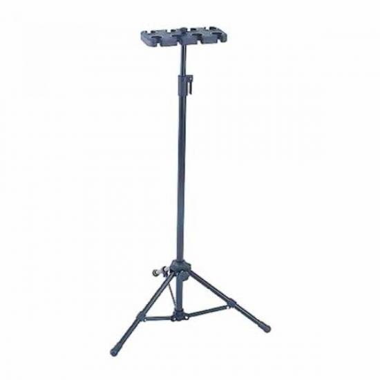 Pedestal de Descanso Para 08 Microfones Cromado AM-08C VECTOR (6366)