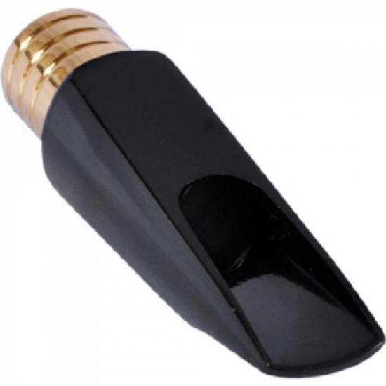 Boquilha p/ Sax Alto Preto FULL POP EVERTON por 0,00 à vista no boleto/pix ou parcele em até 1x sem juros. Compre na loja Mundomax!
