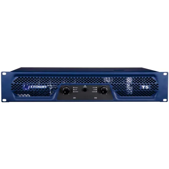Amplificador 500W 8 Ohms 220V T-5 Azul CROWN (63715)