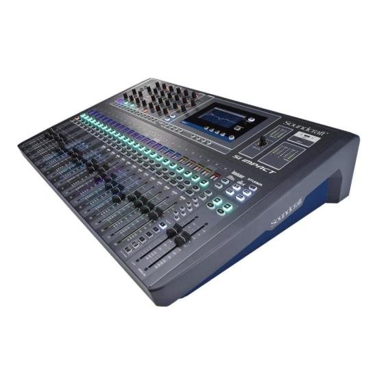 Mesa de Som Soundcraft Si Impact 40 Canais Azul por 33.201,00 à vista no boleto/pix ou parcele em até 12x sem juros. Compre na loja Mundomax!