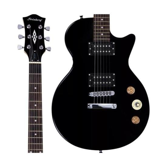 Guitarra Strinberg LPS200 Preto por 1.169,00 à vista no boleto/pix ou parcele em até 12x sem juros. Compre na loja Mundomax!