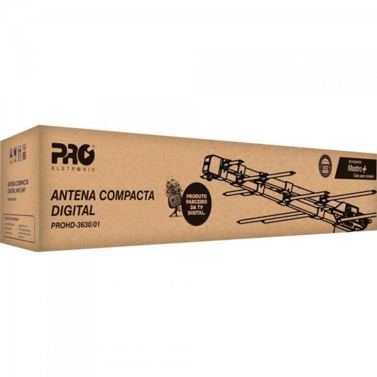 Kit Antena 4x1 Prohd 3630/01 LOG Preto PROELETRONIC por 39,90 à vista no boleto/pix ou parcele em até 1x sem juros. Compre na loja Mundomax!