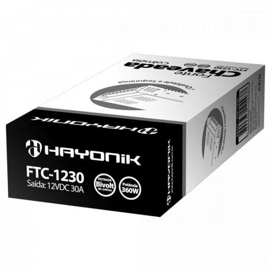 Fonte Colmeia HAYONIK FTC1230 12V / 30A 360W Bivolt Manual por 140,00 à vista no boleto/pix ou parcele em até 5x sem juros. Compre na loja Mundomax!
