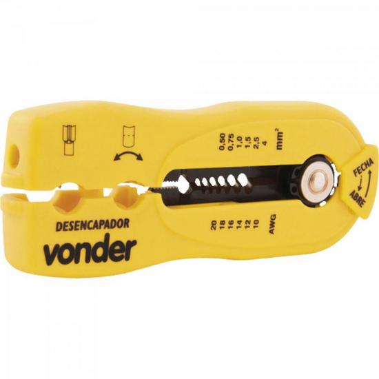 Desencapador de Fio Fixo VONDER por 83,90 à vista no boleto/pix ou parcele em até 3x sem juros. Compre na loja Mundomax!