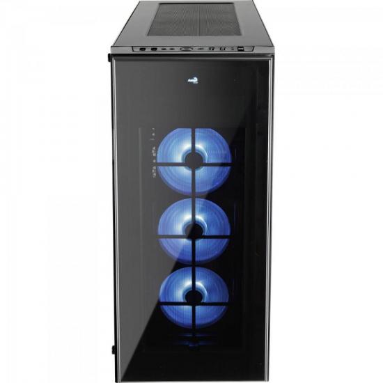 Gabinete Gamer Full Tower RGB QUARTZ PRO Preto AEROCOOL por 1.574,90 à vista no boleto/pix ou parcele em até 12x sem juros. Compre na loja Mundomax!