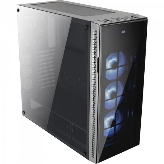 Gabinete Gamer Full Tower RGB QUARTZ PRO Preto AEROCOOL por 1.574,90 à vista no boleto/pix ou parcele em até 12x sem juros. Compre na loja Mundomax!