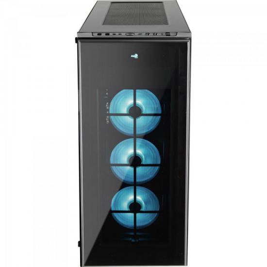 Gabinete Gamer Full Tower RGB QUARTZ PRO Preto AEROCOOL por 1.574,90 à vista no boleto/pix ou parcele em até 12x sem juros. Compre na loja Mundomax!