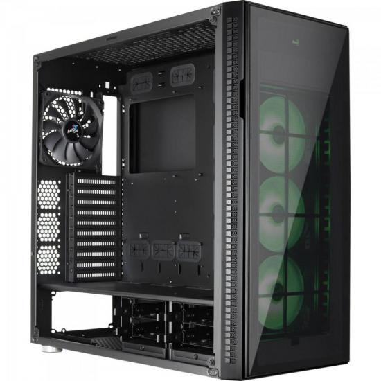 Gabinete Gamer Full Tower RGB QUARTZ PRO Preto AEROCOOL por 1.574,90 à vista no boleto/pix ou parcele em até 12x sem juros. Compre na loja Mundomax!