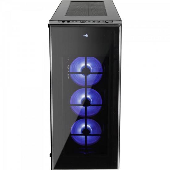 Gabinete Gamer Full Tower RGB QUARTZ PRO Preto AEROCOOL por 1.574,90 à vista no boleto/pix ou parcele em até 12x sem juros. Compre na loja Mundomax!