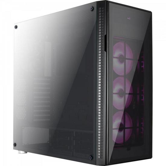 Gabinete Gamer Full Tower RGB QUARTZ PRO Preto AEROCOOL por 1.574,90 à vista no boleto/pix ou parcele em até 12x sem juros. Compre na loja Mundomax!