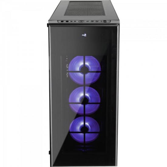 Gabinete Gamer Full Tower RGB QUARTZ PRO Preto AEROCOOL por 1.574,90 à vista no boleto/pix ou parcele em até 12x sem juros. Compre na loja Mundomax!