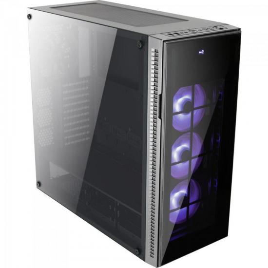 Gabinete Gamer Full Tower RGB QUARTZ PRO Preto AEROCOOL por 1.574,90 à vista no boleto/pix ou parcele em até 12x sem juros. Compre na loja Mundomax!
