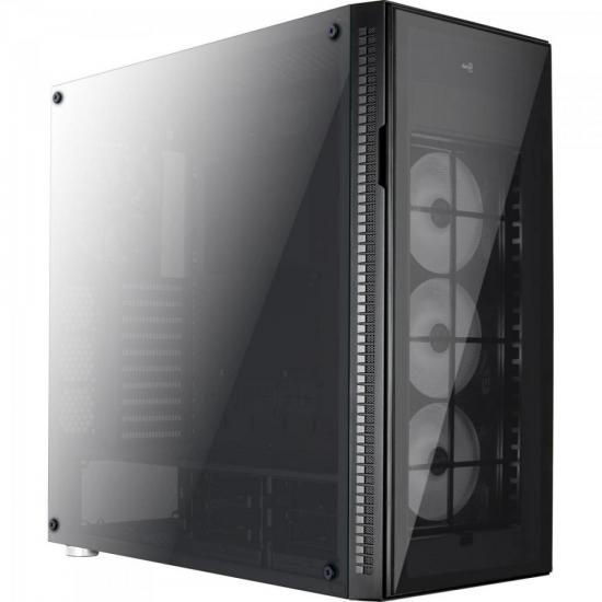 Gabinete Gamer Full Tower RGB QUARTZ PRO Preto AEROCOOL por 1.574,90 à vista no boleto/pix ou parcele em até 12x sem juros. Compre na loja Mundomax!