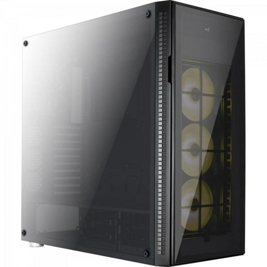 Gabinete Gamer Full Tower RGB QUARTZ PRO Preto AEROCOOL por 1.574,90 à vista no boleto/pix ou parcele em até 12x sem juros. Compre na loja Mundomax!