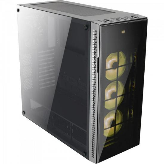 Gabinete Gamer Full Tower RGB QUARTZ PRO Preto AEROCOOL por 1.574,90 à vista no boleto/pix ou parcele em até 12x sem juros. Compre na loja Mundomax!
