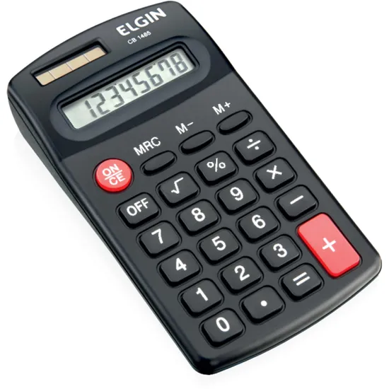 Calculadora De Bolso CB1485 Preto ELGIN (63815)