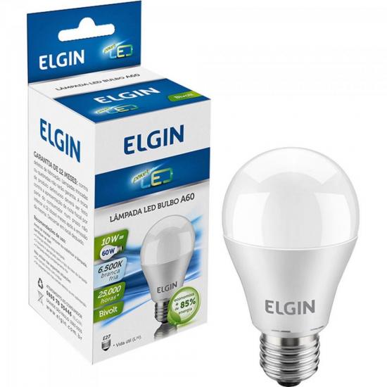 Lâmpada LED Bulbo Power 10W 6500K A60 Branca ELGIN por 0,00 à vista no boleto/pix ou parcele em até 1x sem juros. Compre na loja Mundomax!