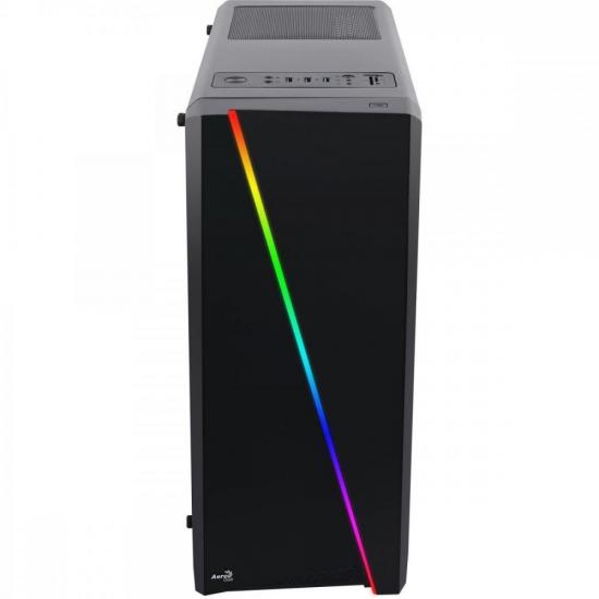 Gabinete Gamer Aerocool Cylon Preto RGB Lateral Acrílico por 322,47 à vista no boleto/pix ou parcele em até 10x sem juros. Compre na loja Aerocool!