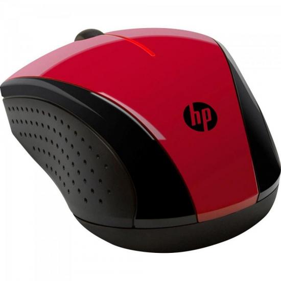 Mouse Wireless X3000 Vermelho/ Preto HP por 0,00 à vista no boleto/pix ou parcele em até 1x sem juros. Compre na loja Mundomax!