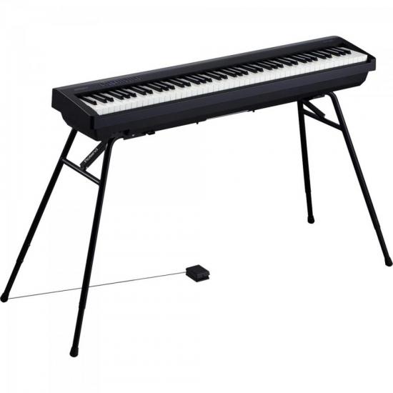 Piano Digital ROLAND c/ 88 tc FP-30 Preto por 7.199,90 à vista no boleto/pix ou parcele em até 12x sem juros. Compre na loja Mundomax!