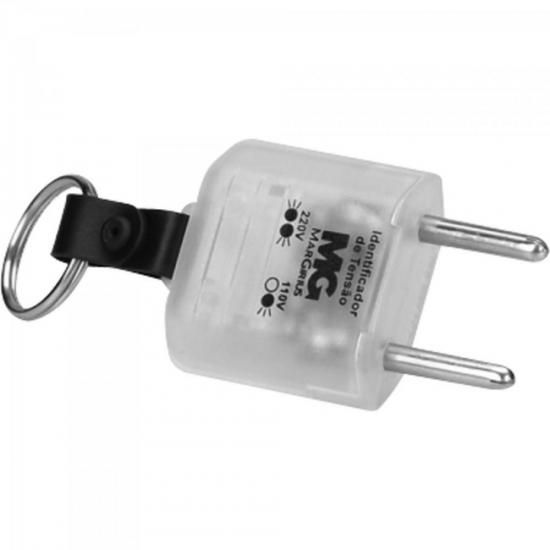 Plug Identificador De Tensão Chaveiro MARGIRIUS por 0,00 à vista no boleto/pix ou parcele em até 1x sem juros. Compre na loja Mundomax!